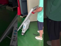 43 صفحه نمایش تبلیغاتی قابل حمل ال سی دی صفحه نمایش نشانه گذاری باتری کار می کند کیوسک قابل حمل توتم قابل حمل