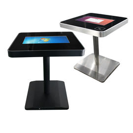 Metal Frame Lcd Touch Screen Table , 22 Inch Touch Screen Coffee Table