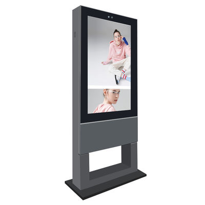 55" 4000cd/m2 IP65 2500 Nits Free Standing Digital Signage
