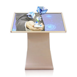 Shopping Mall Interactive Digital Kiosk , Lcd Screen Display Panel 55 Inch