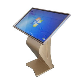 Shopping Mall Interactive Digital Kiosk , Lcd Screen Display Panel 55 Inch