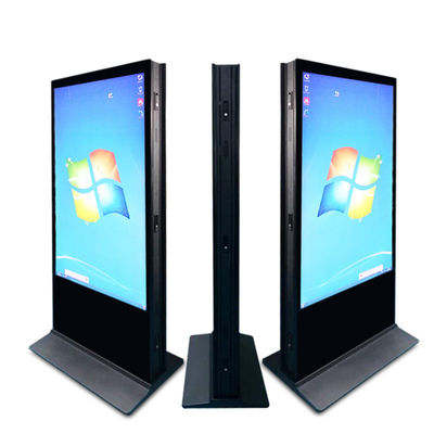 280W 55" Tactile Interactive Totem Kiosk Floor Standing 4020x2160